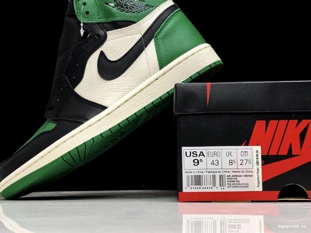 Sail-Black NRG Jordan Air 555088-302 OG High Green 1 Pine 0601